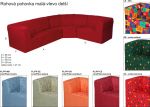 Obrázek k výrobku 1159 - Rohová pohovka malá, vlevo delší